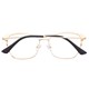 Armação de óculos de grau - Melissa 8060 - Preto com dourado