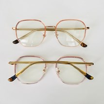 Armação de óculos de grau - Mileni Glow 30010 - Dourado transparente C3