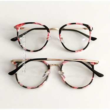 Armação de óculos de grau - Mileni Two - Floral