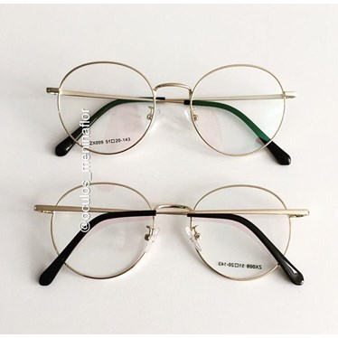 Armação de óculos de grau - Miny - Dourado