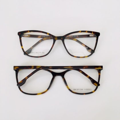ARMAÇÃO DE ÓCULOS DE GRAU - MODELO 25011 - ANIMAL PRINT ARMAÇÃO DE ÓCULOS DE GRAU - MODELO 25011 - ANIMAL PRINT