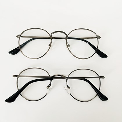 Armação de óculos de grau - modelo 66017 - grafite Armação de óculos de grau - modelo 66017 - grafite