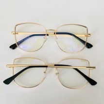 Armação de óculos de grau - Modelo 95816 - dourado Armação de óculos de grau - Modelo 95816 - dourado