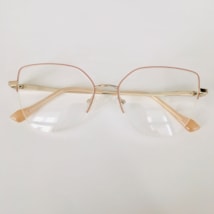 Armação de óculos de grau - Modelo C0172 - rose com dourado Armação de óculos de grau - Modelo C0172 - rose com dourado