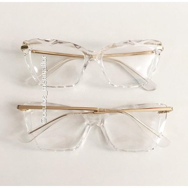 Armação de óculos de grau - Nala - Transparente