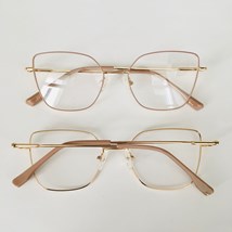 Armação de óculos de grau - Ohara flexível 50040 - nude com dourado C1