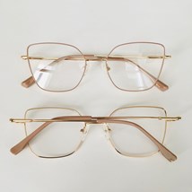 Armação de óculos de grau - Ohara flexível 50040 - nude com dourado C1 Armação de óculos de grau - Ohara flexível 50040 - nude com dourado C1