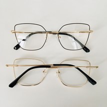Armação de óculos de grau - Ohara flexível 50040 - preto com dourado C4