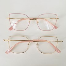 Armação de óculos de grau - Ohara flexível 50040 - Rose com dourado C3