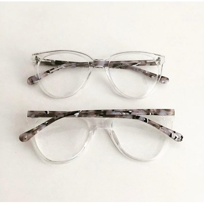 Armação de óculos de grau - Pamela 2181 - Transparente