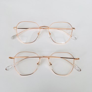 Armação de óculos de grau - Jenifer Glow 81005 - rose gold