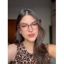 Armação de óculos de grau - Raquel 6219 - dourado glow haste nude C6
