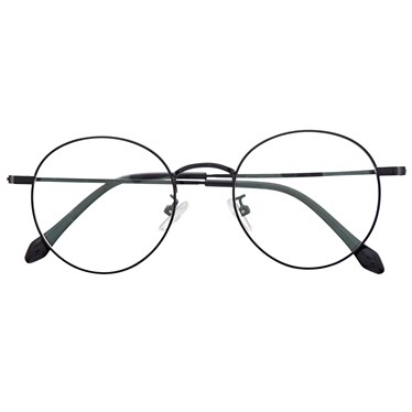 Armação de óculos de grau - Round Potter - Preto