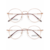 rose gold ponteira vermelha