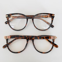 Armação de óculos de grau - Taylor Glow 82162 - animal print C8
