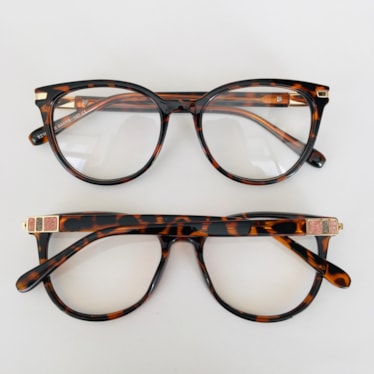 Armação de óculos de grau - Taylor Glow 82162 - animal print C8