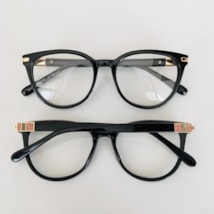 Armação de óculos de grau - Taylor Glow 82162 - preto C1