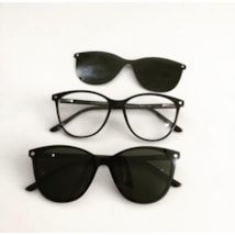 Armação de óculos de grau - Texas 5104/6104- Preto C1 Armação de óculos de grau - Texas 5104/6104- Preto C1