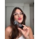 Armação de óculos de grau - Virgínia 0233 - Rose gold haste nude clip on preto C7