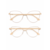 Nude com dourado clip on nude