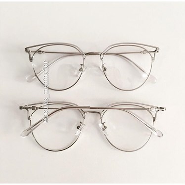 Armação de óculos de grau - Vita Dolce - Prata