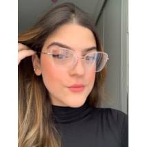 ARMAÇÃO PARA ÓCULOS DE GRAU - AMANDITA NYLON 6932 TITANIUM - ROSE GOLD C6 ARMAÇÃO PARA ÓCULOS DE GRAU - AMANDITA NYLON 6932 TITANIUM - ROSE GOLD C6