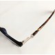 Armação para óculos de grau - Vitória 3694 - Azul Escuro Haste Animal Print Azulado