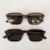 animal print lente marrom