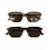 animal print lente marrom