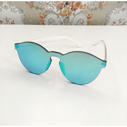 Óculos de sol - Caribe - Azul espelhado