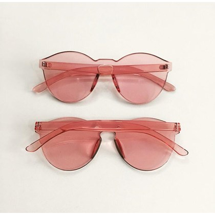 Óculos de sol - Caribe - Rosa transparência