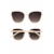 Rose gold lente preta