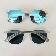 Óculos de sol - Juma 236727 polarizado - transparente lente azul C6