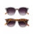 cinza transparente haste marrom