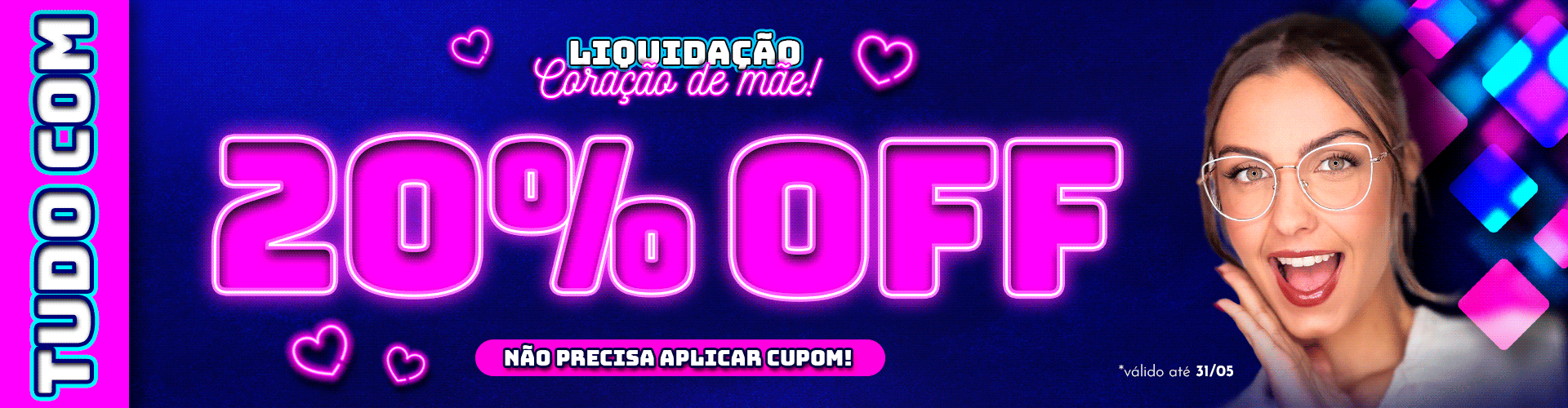 Super Promoção de Óculos e lentes de grau - Menina Flor