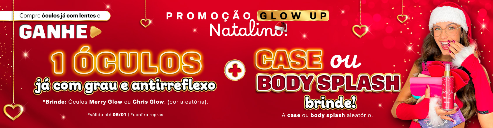 Super Promoção de Óculos e lentes de grau - Menina Flor